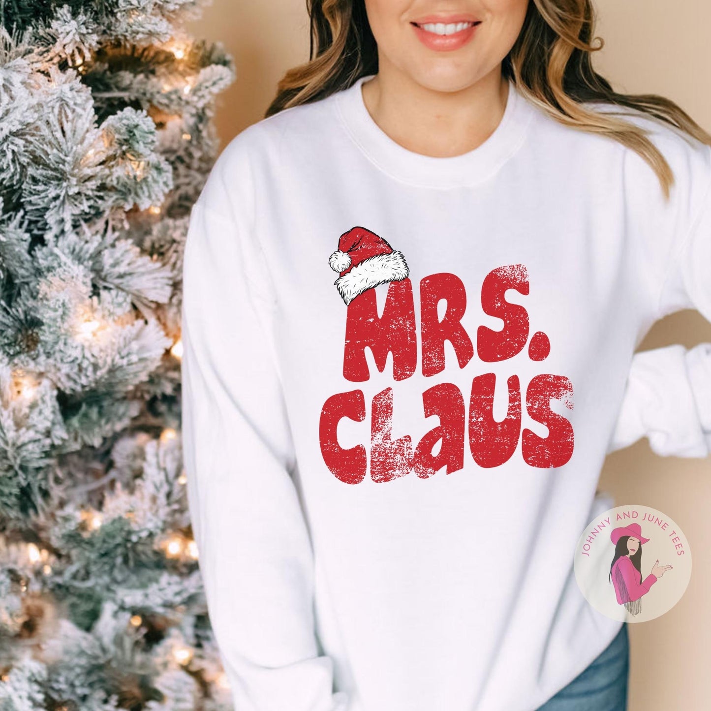 Mrs. Claus Women's Christmas Sweatshirt