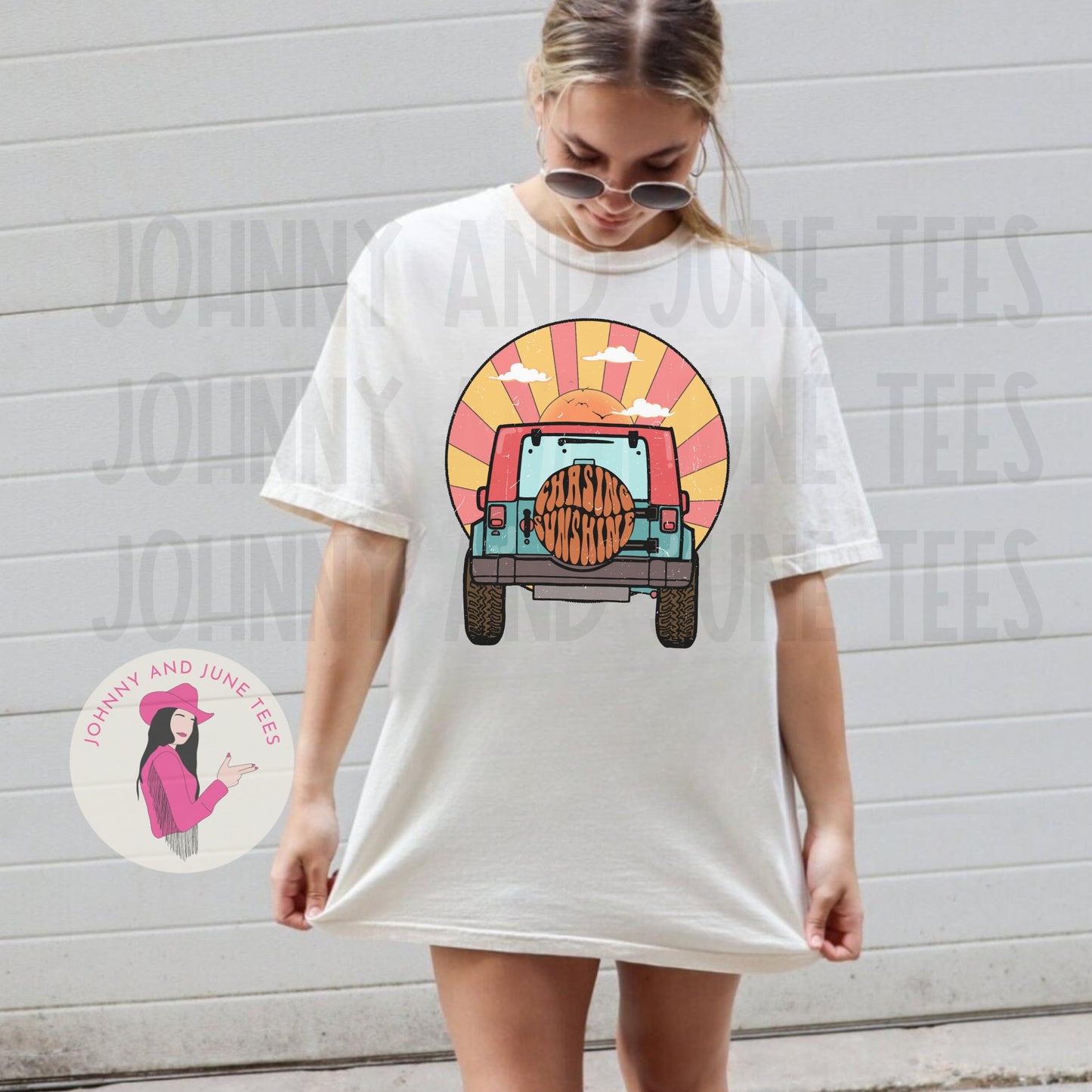 Chasing Sunshine Comfort Colors Shirt