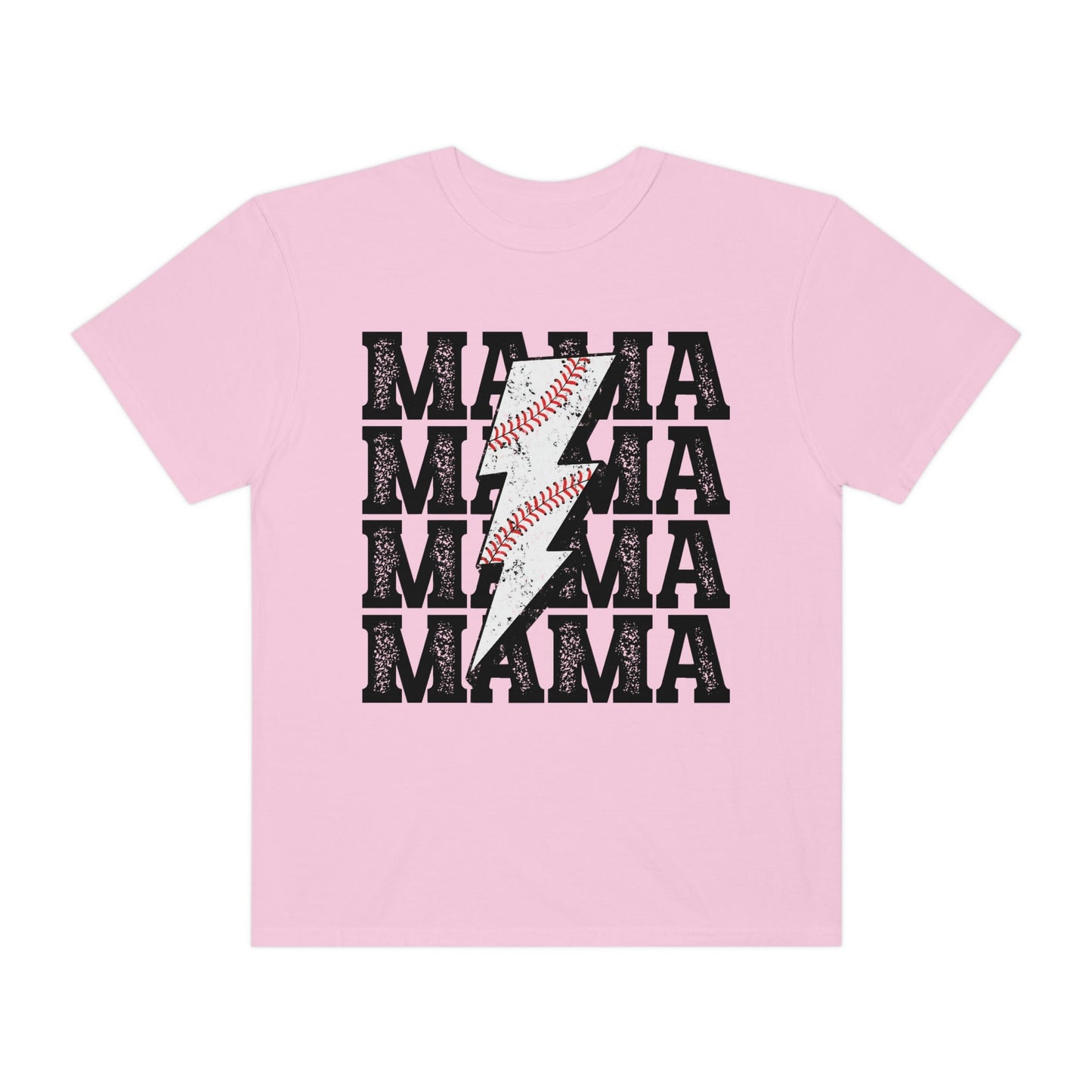 Comfort Colors Custom Baseball Mom Shirt