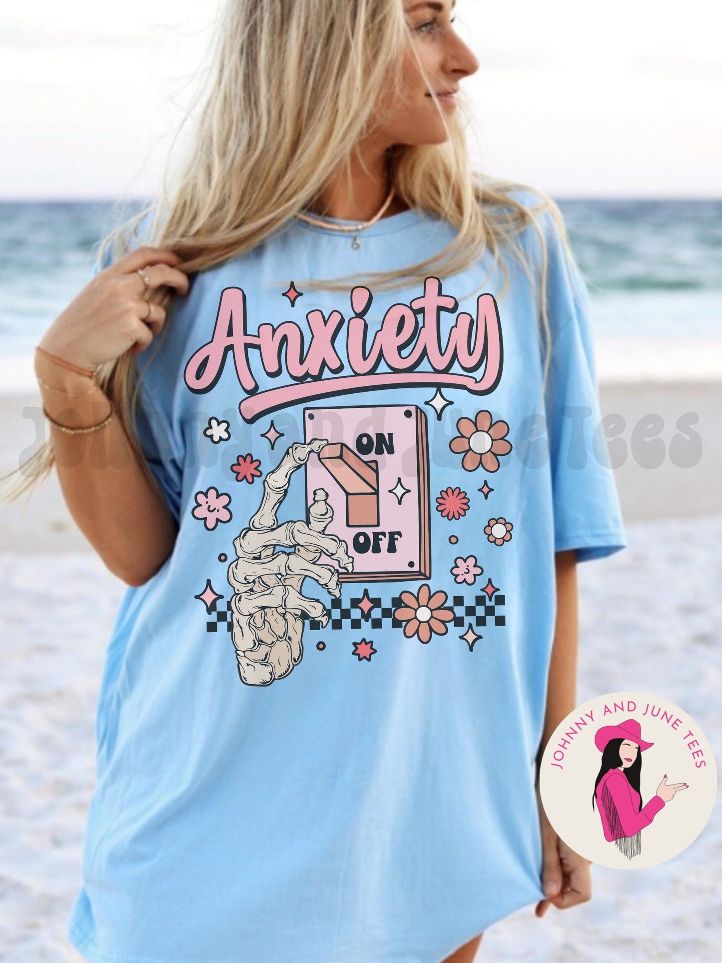 Anxiety On Off Switch T-Shirt
