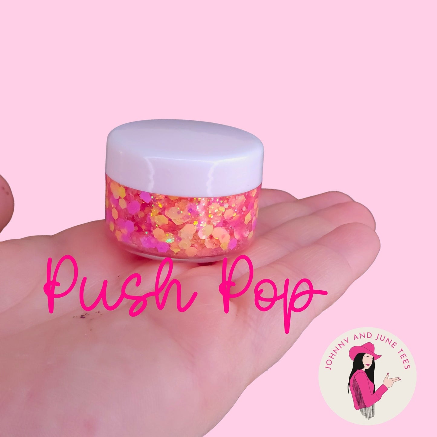 Push Pop Easter Confetti Hair Glitter Gel
