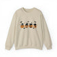 Black Cat Halloween Pumpkins Sweatshirt