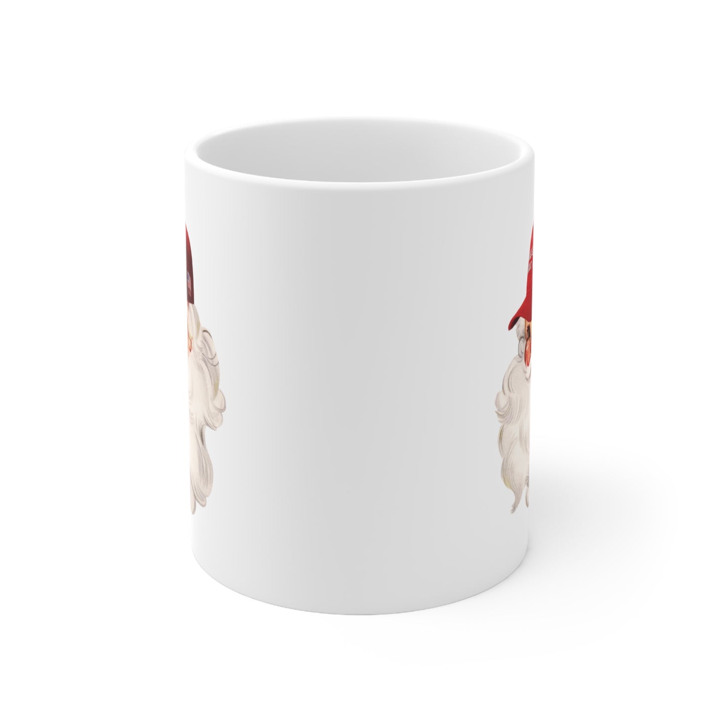 FJB Trump Santa Mug MAGA Christmas Coffee Cup