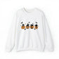 Black Cat Halloween Pumpkins Sweatshirt