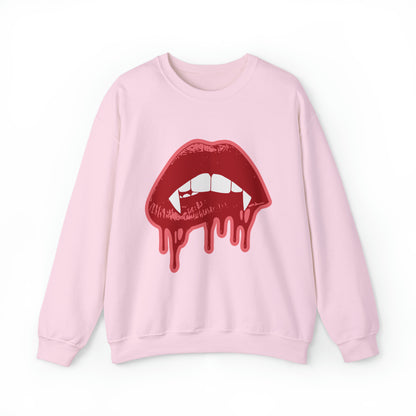 Retro Vampire Lips Sweatshirt