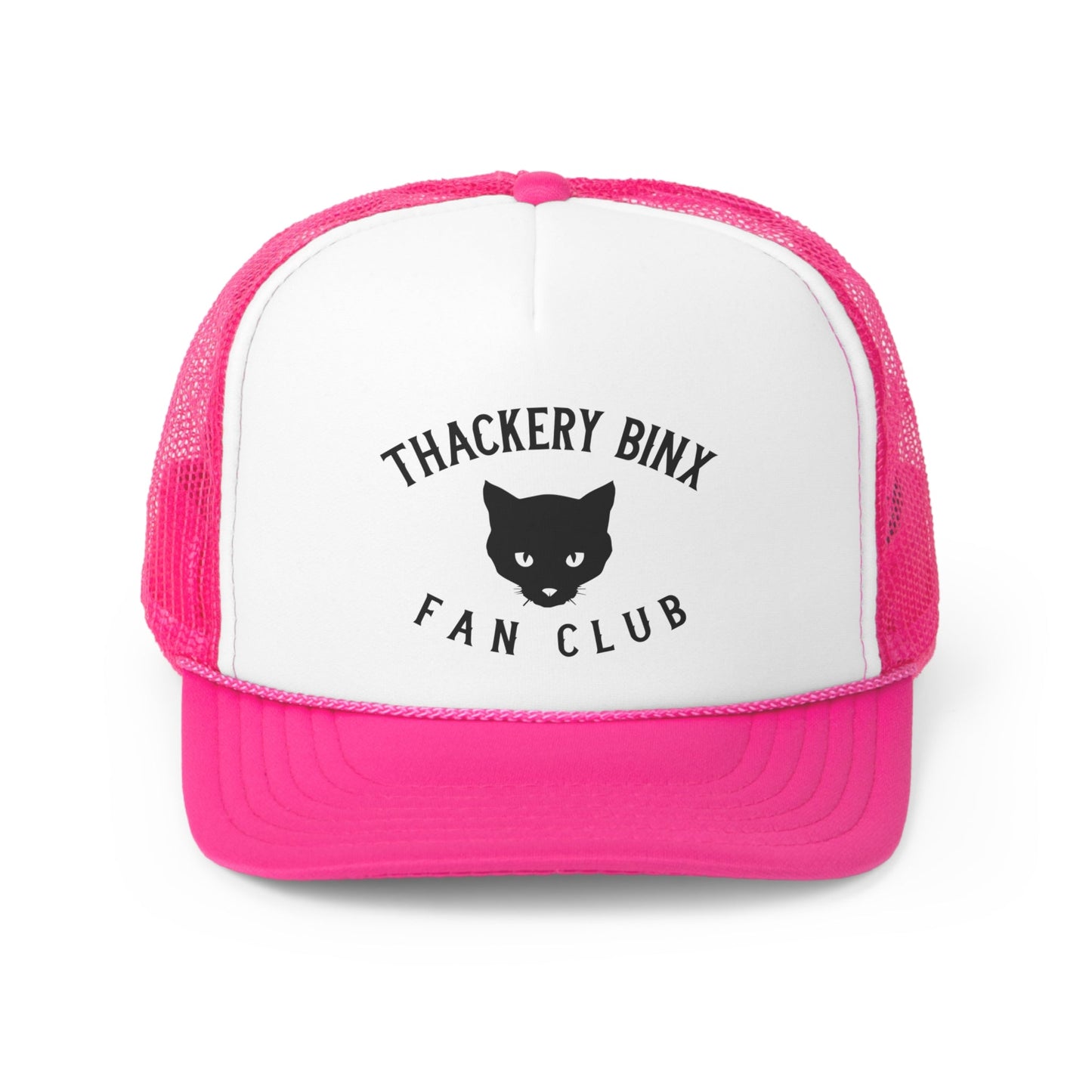 Thackery Binx Fan Club Trucker Cap, Hocus Pocus Trucker Hat, Halloween Hat