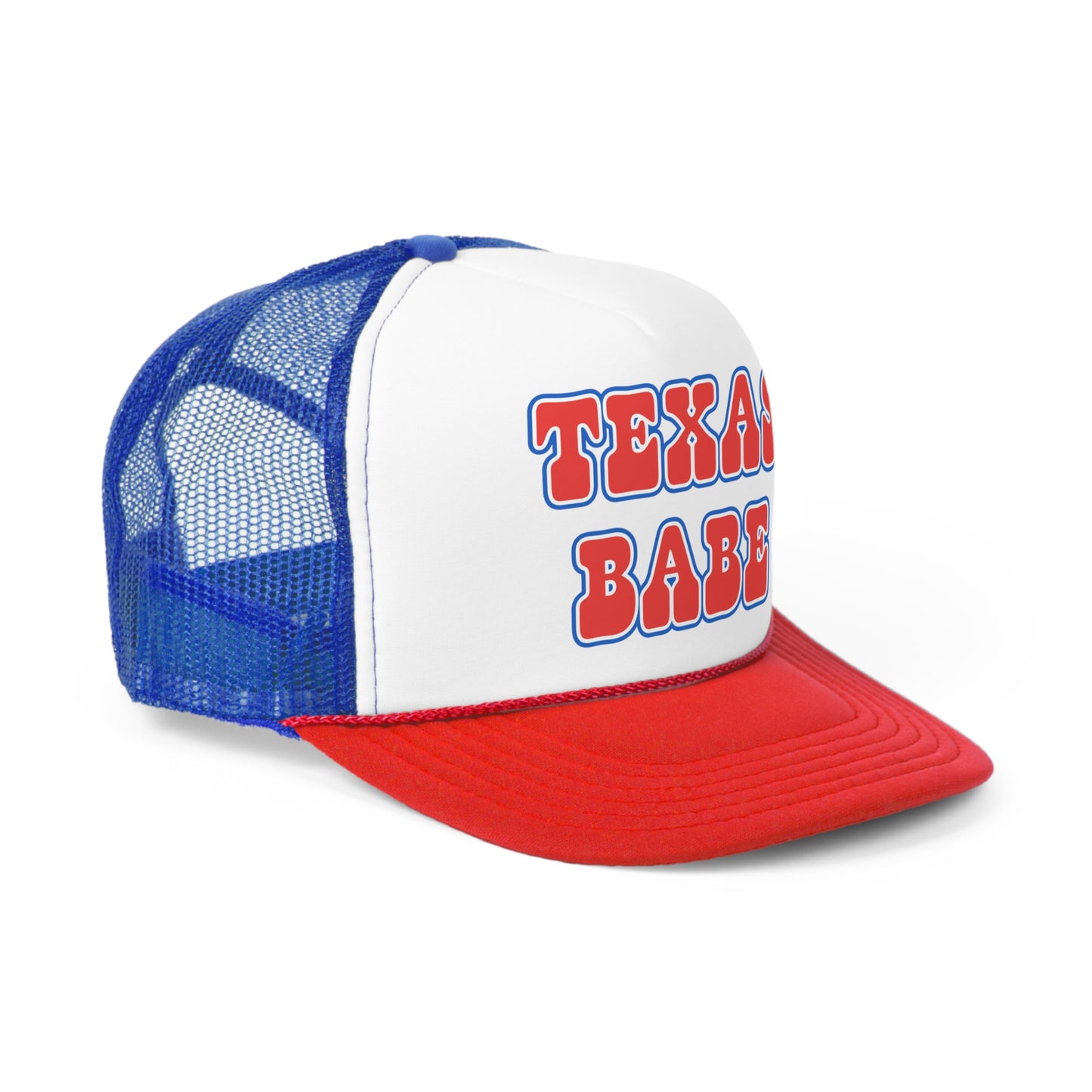Texas Babe Retro Trucker Cap, Retro Texas Trucker Hat,