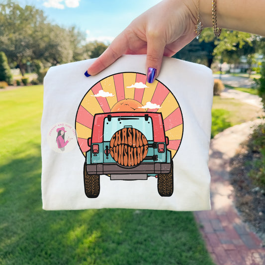 Chasing Sunshine Comfort Colors Shirt