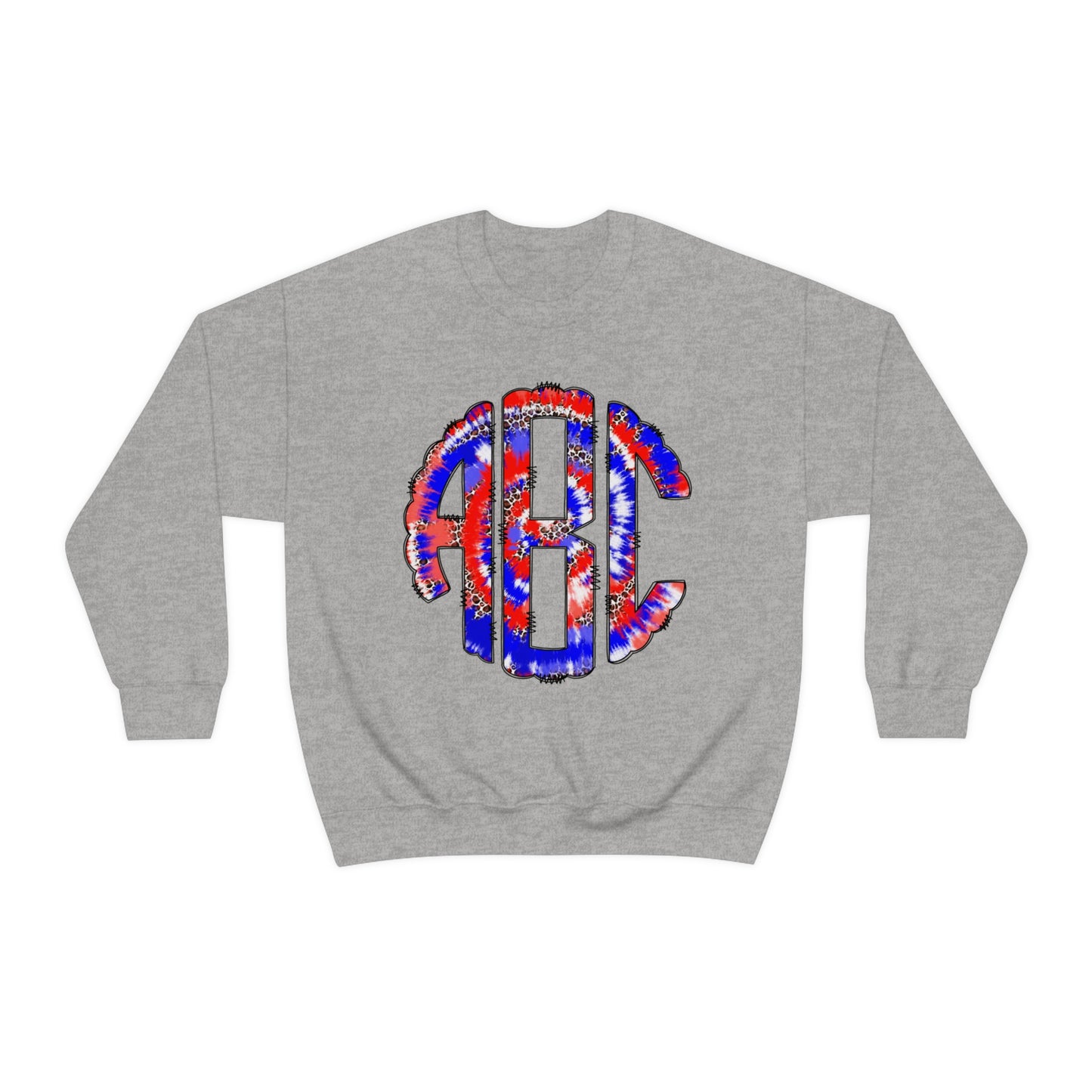 Fourth Of July Monogram Sweatshirt