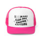 Too Many Kids Not Enough Caffeine Retro Trucker Cap, Funny Mom Trucker Hat, Teacher Hat