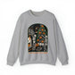 Tis The Season To Be Creepy Halloween Christmas Skeleton Sweatshirt