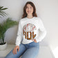 Leopard Baseball Monogram Sweatshirt, Baseball Monogram Sweater, Monogram Sweater, Personalized Gift, Baseball Mom Shirt
