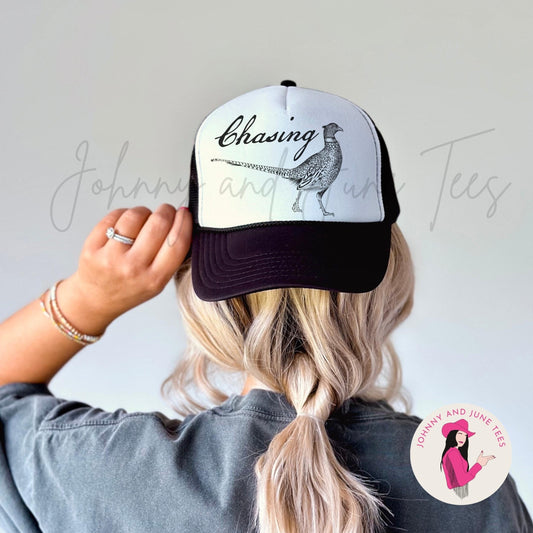 Chasing Tail Western Retro Trucker Cap