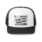 Too Many Kids Not Enough Caffeine Retro Trucker Cap, Funny Mom Trucker Hat, Teacher Hat