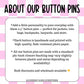 Personalized Teacher Pin Back Button; Teacher Gameday Button