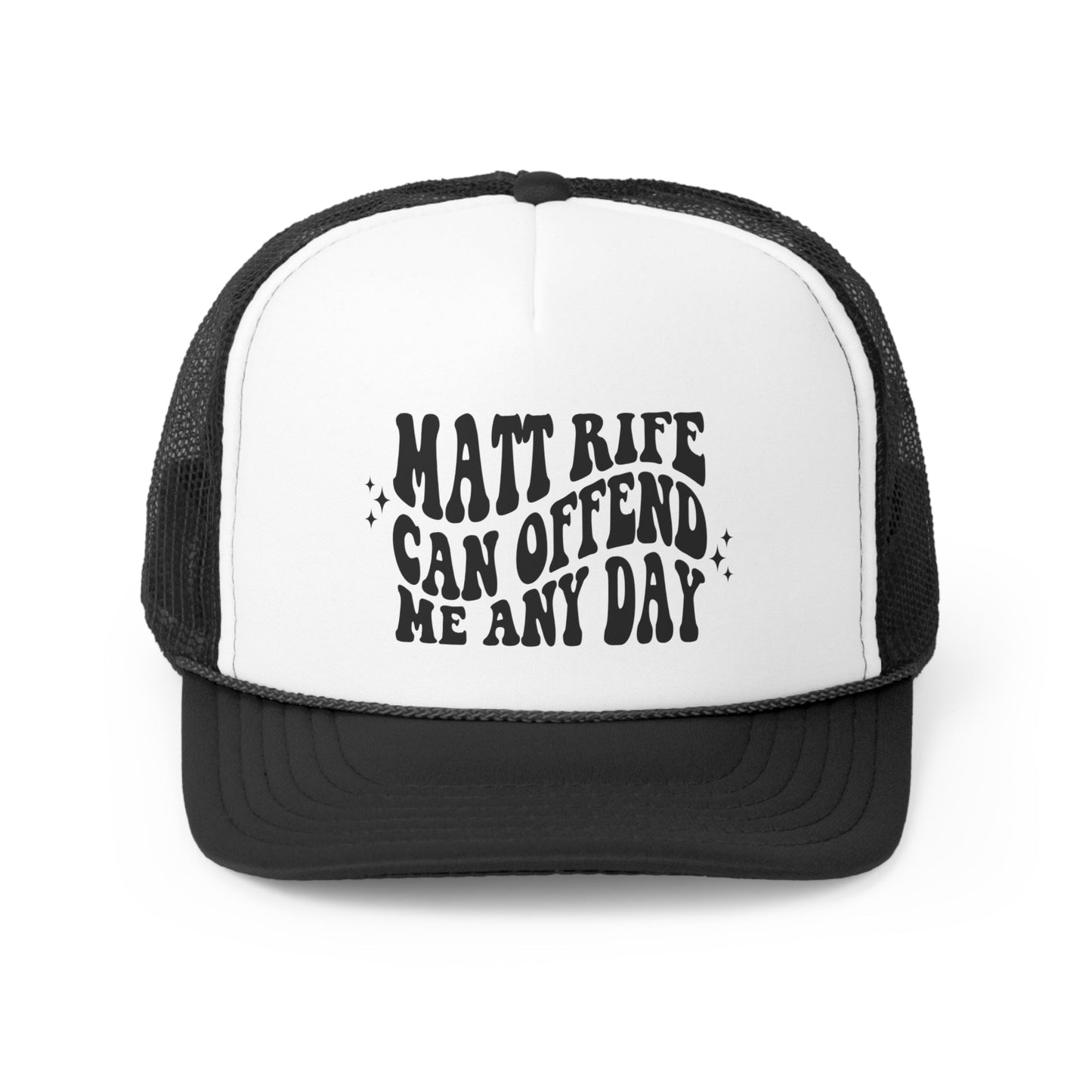 Matt Rife Can Offend Me Any Day Trucker Hat, Matt Rife Retro Trucker Cap