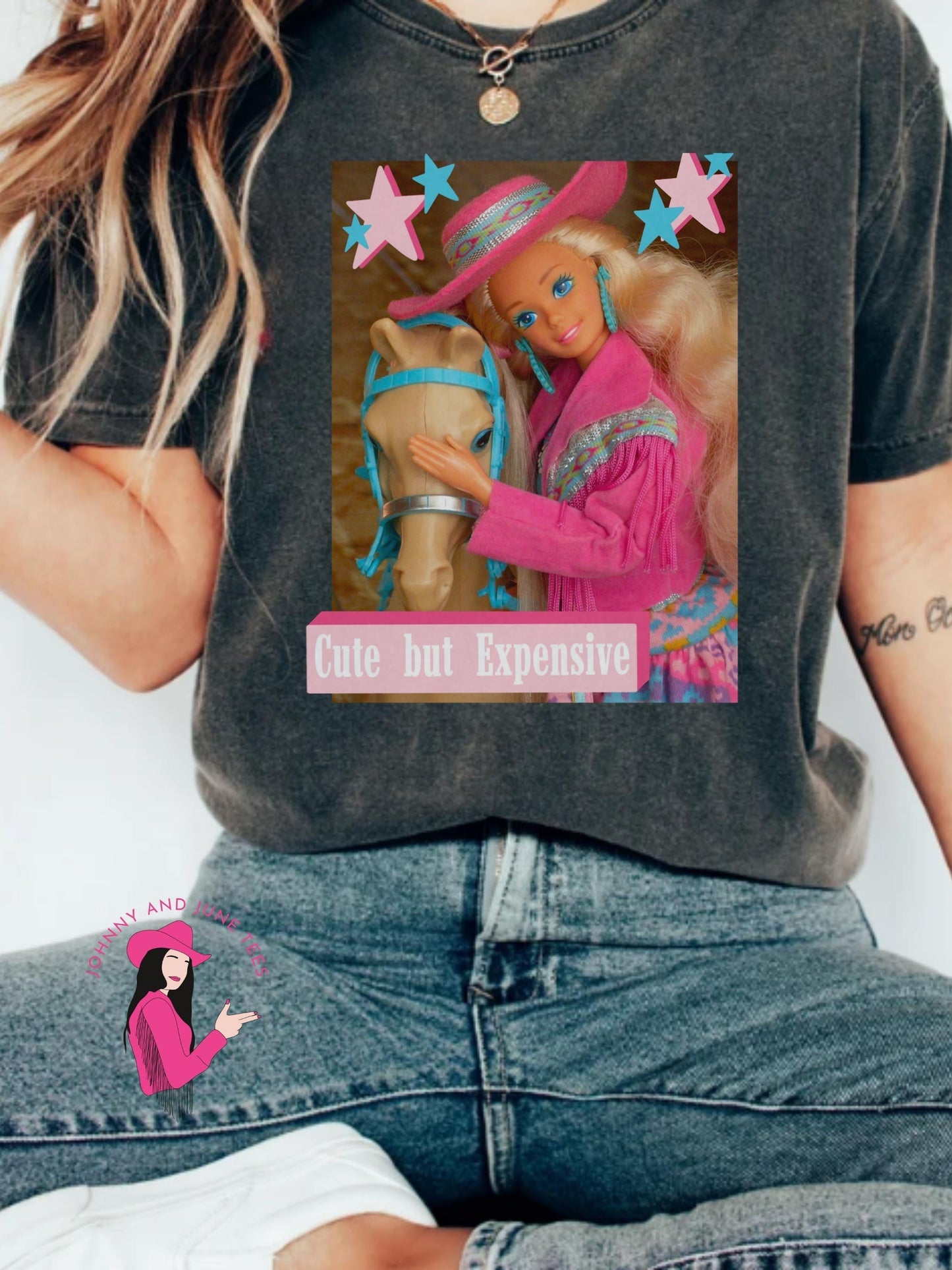 Cute But Expensive Barbie Comfort Colors Shirt