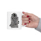 Never Trust The Living Halloween Mug, Beetlejuice Mug, Halloween Coffee Mug