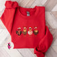 Country Christmas Chickens Sweatshirt