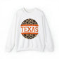 Texas Football Leopard Print Retro Sweatshirt