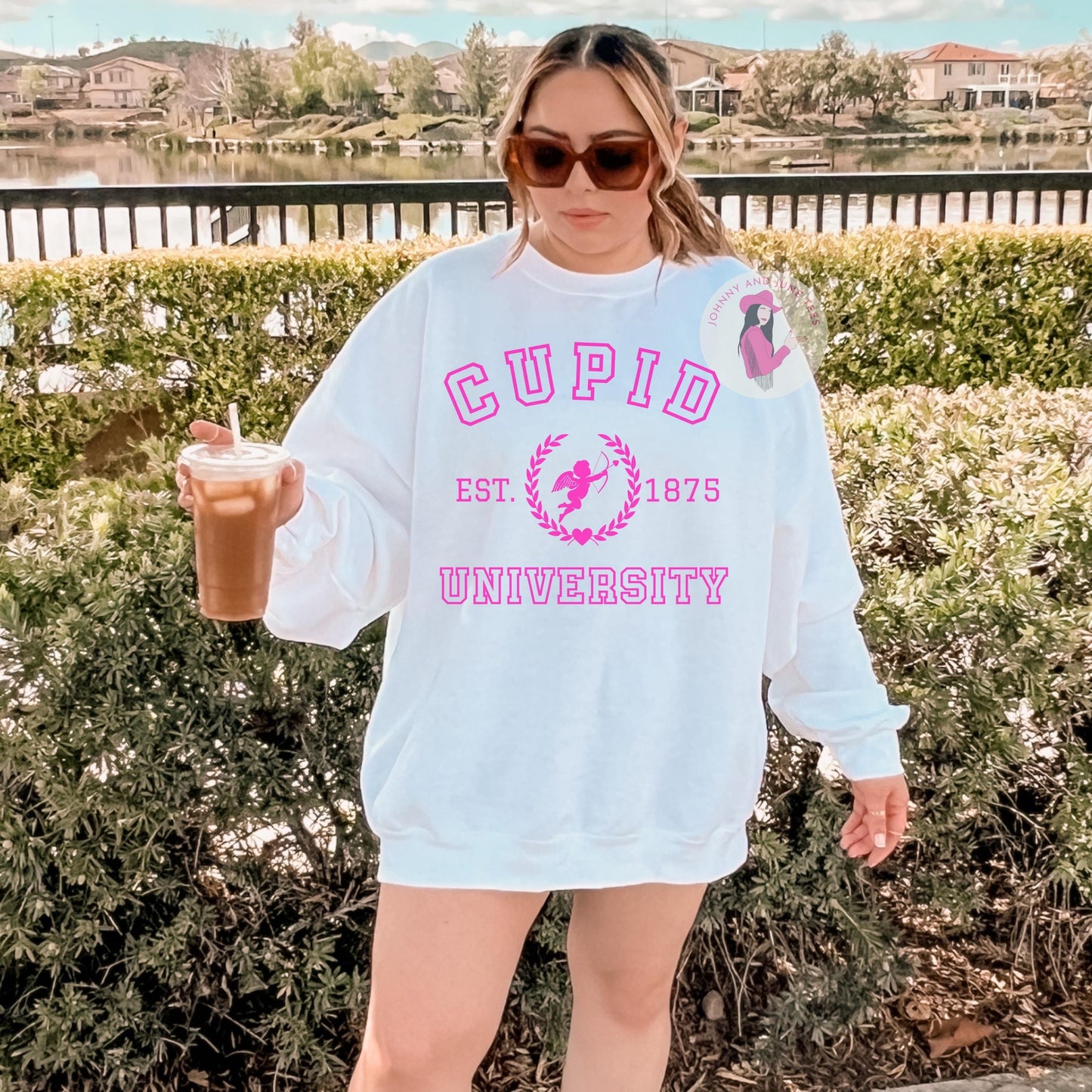 Cupid University Valentine's Day Sweatshirt