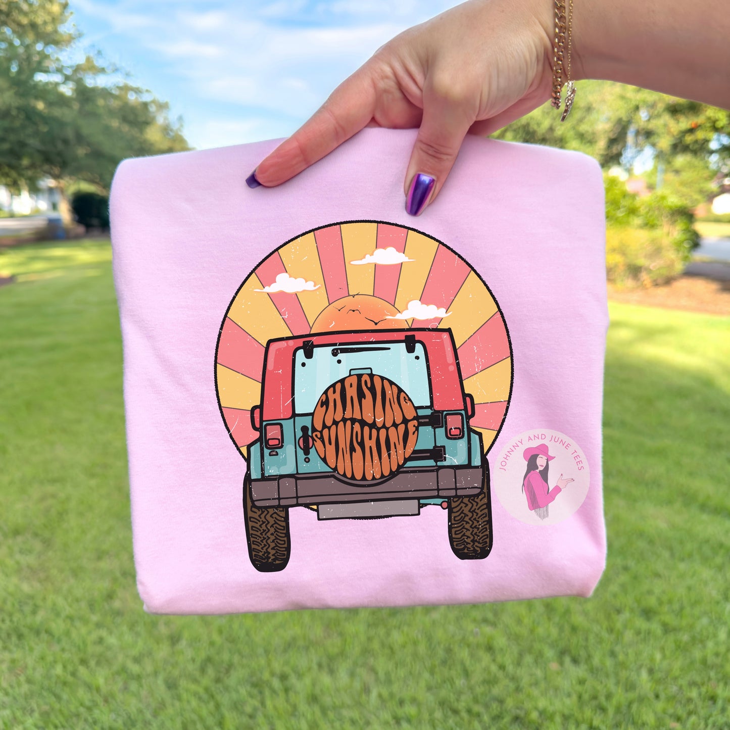 Chasing Sunshine Comfort Colors Shirt