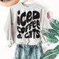 Iced Coffee and Cats Sweatshirt