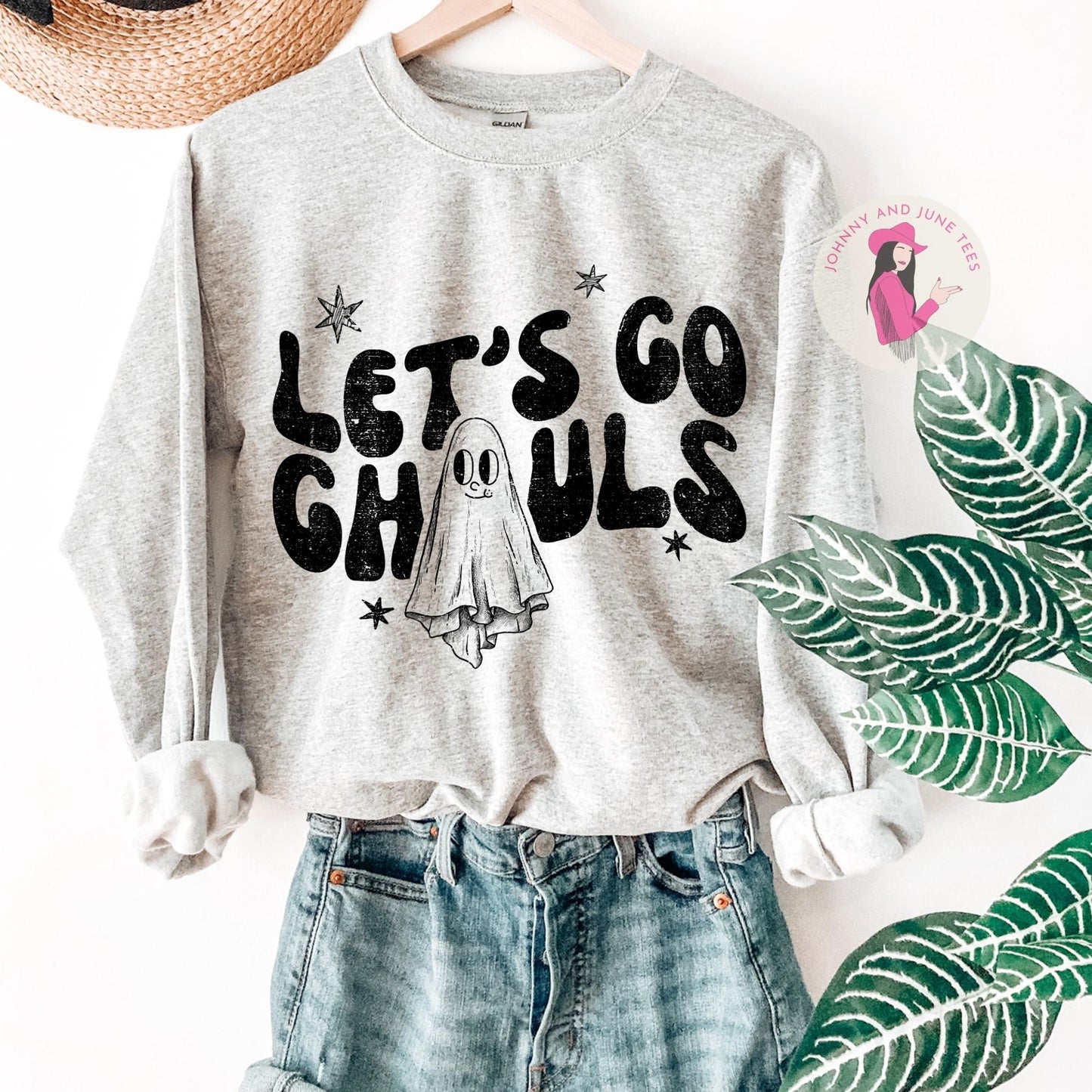 Let's Go Ghouls Halloween Sweatshirt