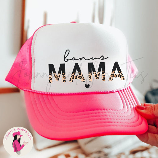 Bonus Mama Retro Trucker Cap