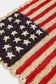 Handcrafted Scalloped Americana Placemats-American Flag Design - Payton James X Tuckernuck