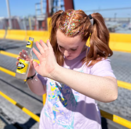 King Cake Mardi Gras Glitter Gel