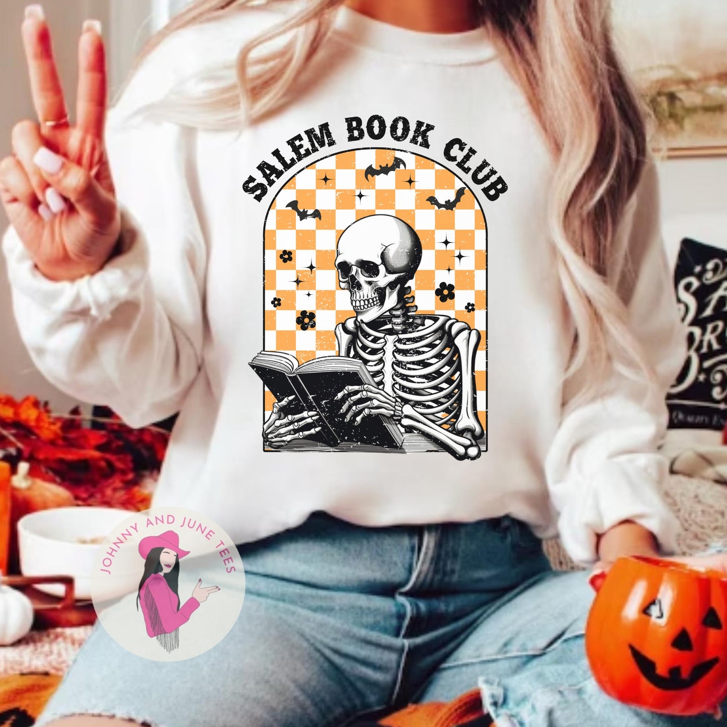 Spooky Book club Halloween Sweatshirt