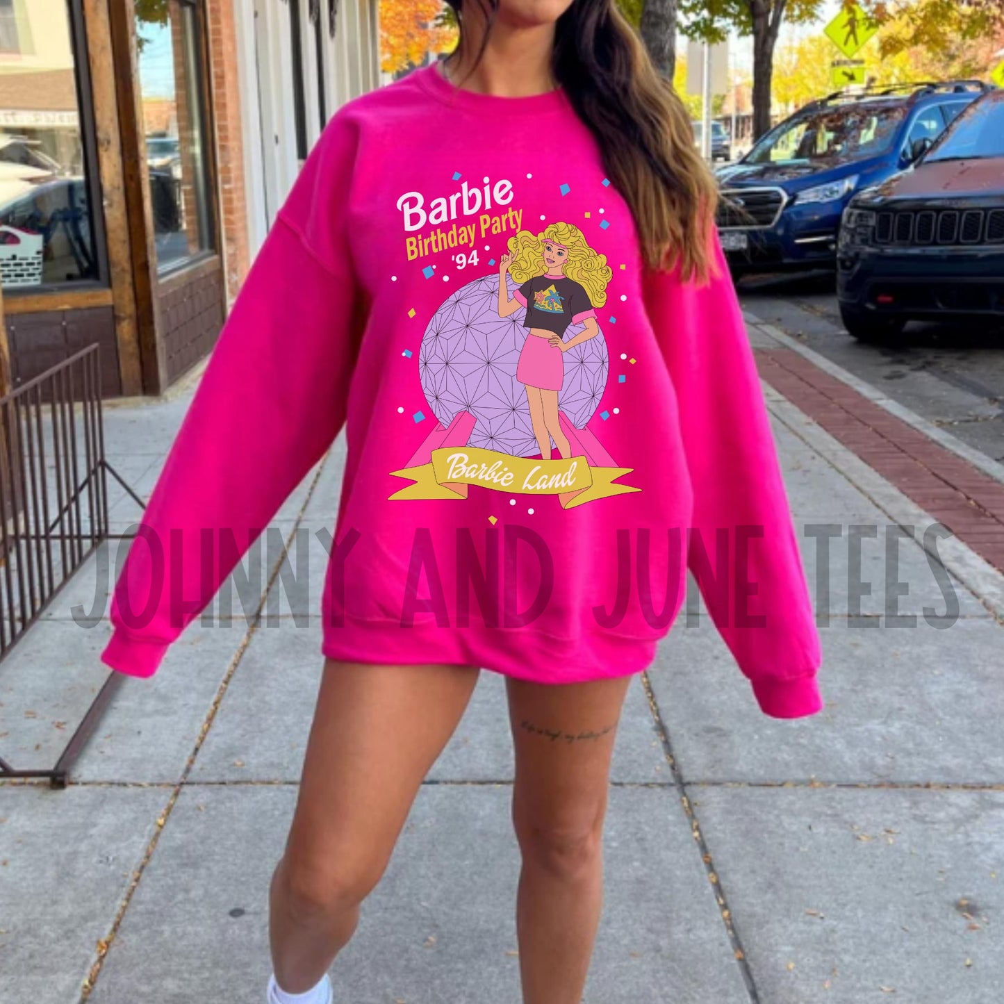 Retro Barbie Birthday Party 1994 Sweatshirts