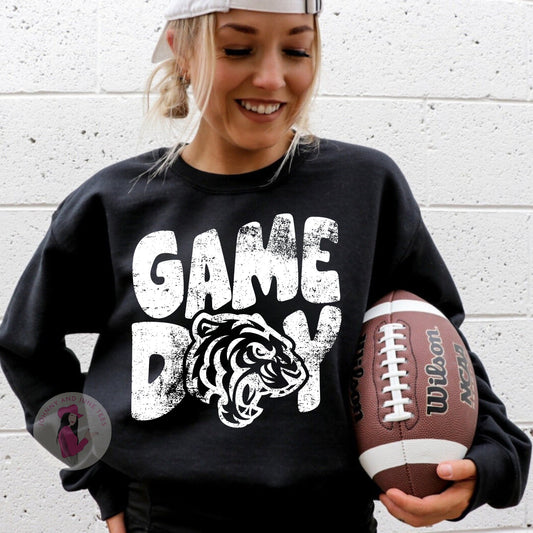 Tigers Gameday Mascot Crewneck Sweater