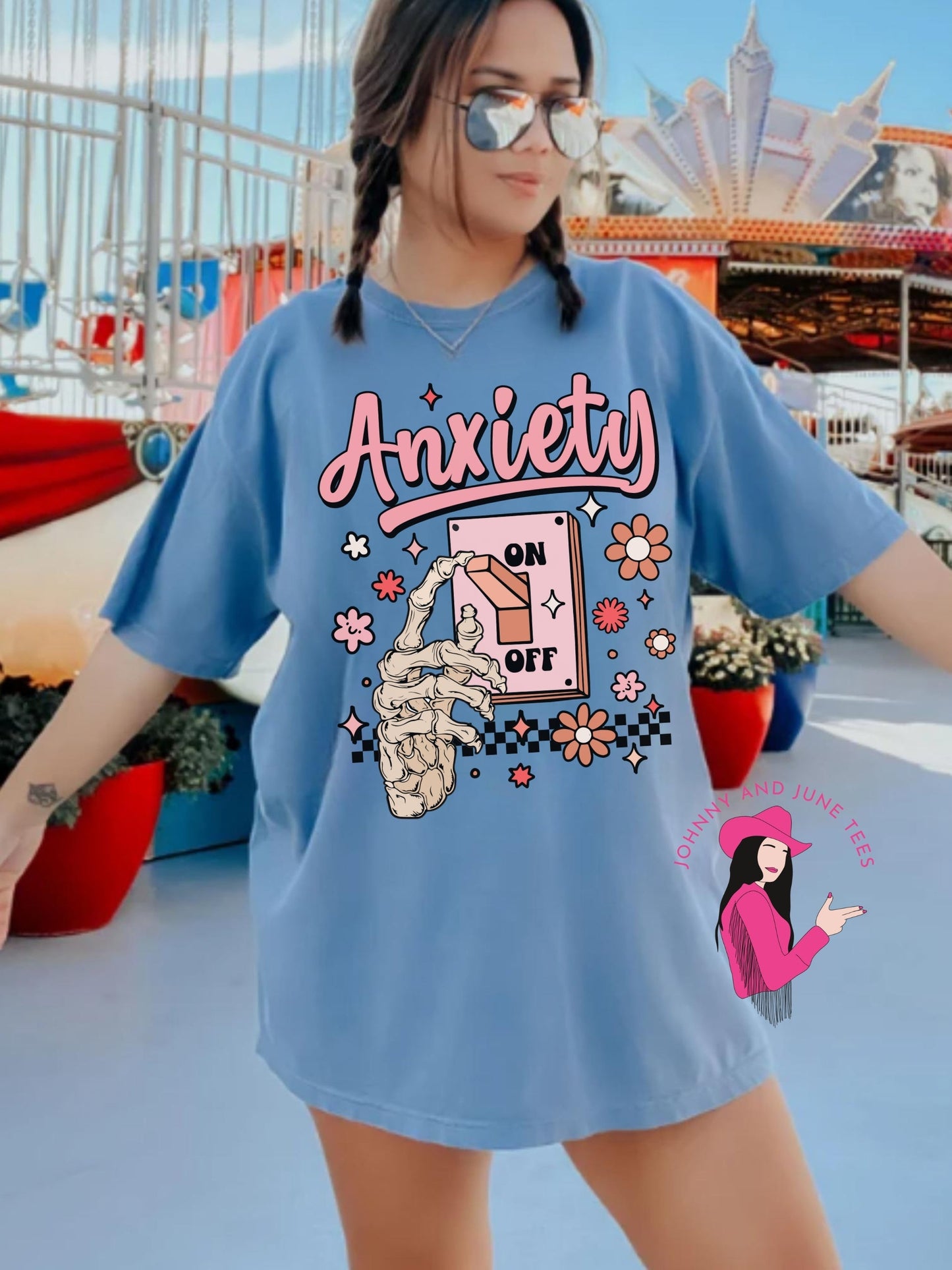 Anti-Anxiety Comfort Colors Shirt