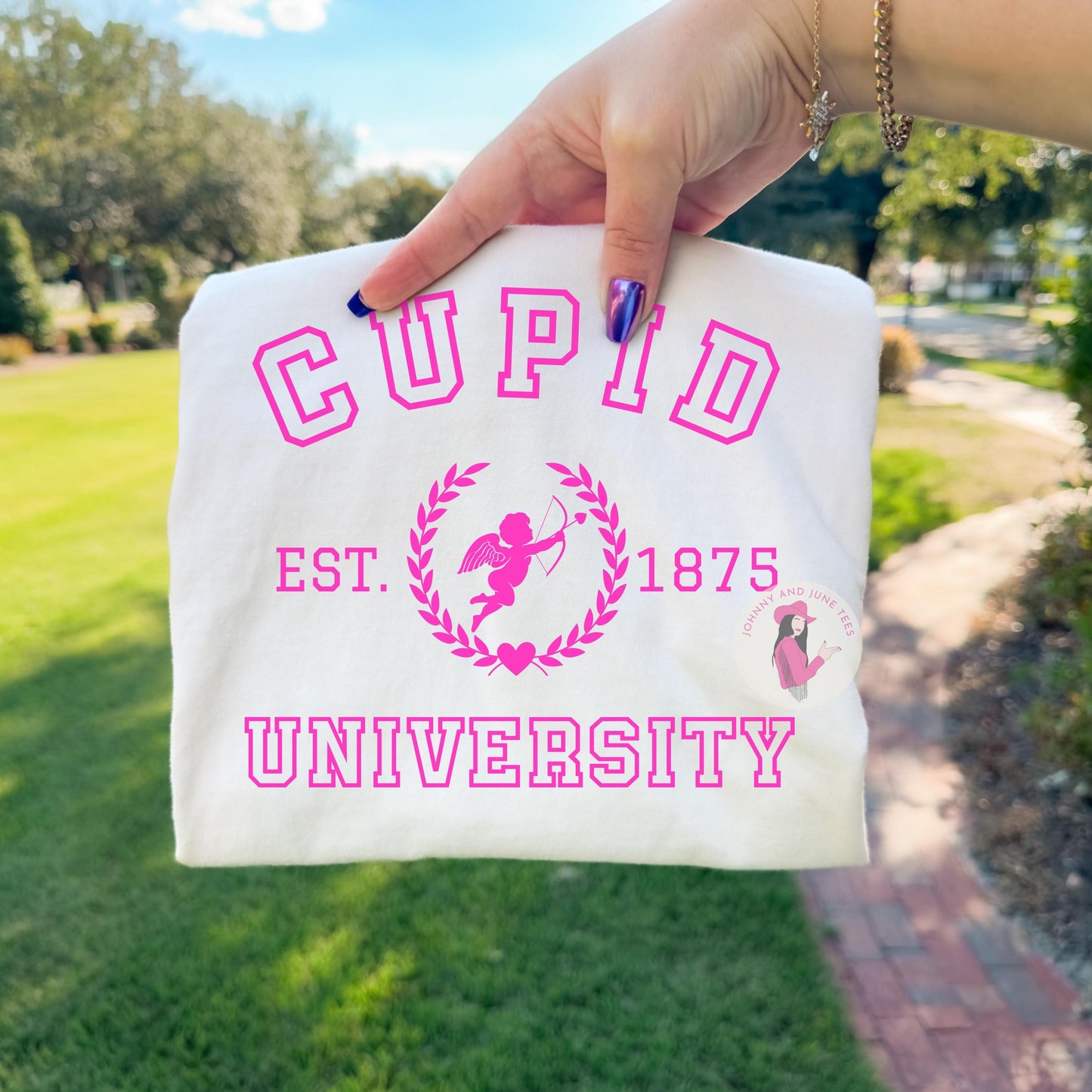 Cupid University Valentine's Day Sweatshirt