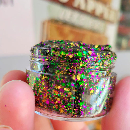 Mardi Gras Glitter Hair/Body Glitter Gel