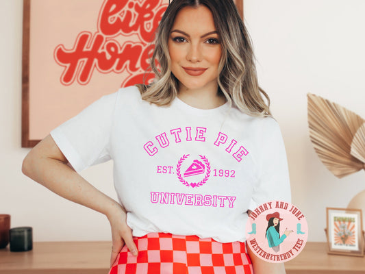 Cutie Pie University Shirt