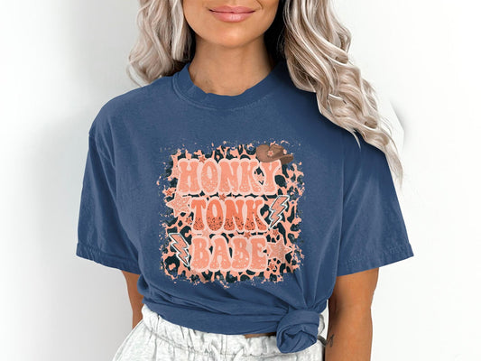 Comfort Colors Honky Tonk Babe Shirt