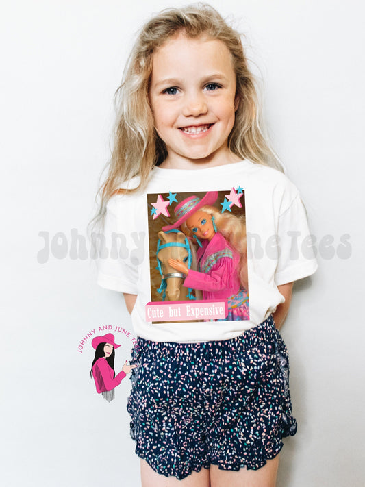 Cute But Expensive Cowgirl Kids Shirt