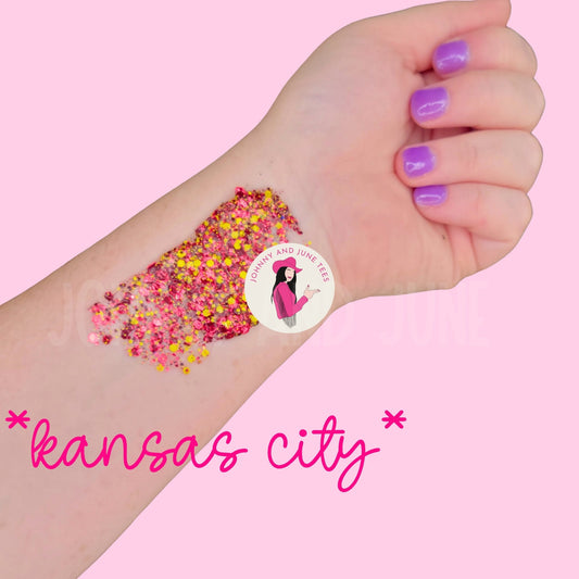 Kansas City Hair Body Glitter