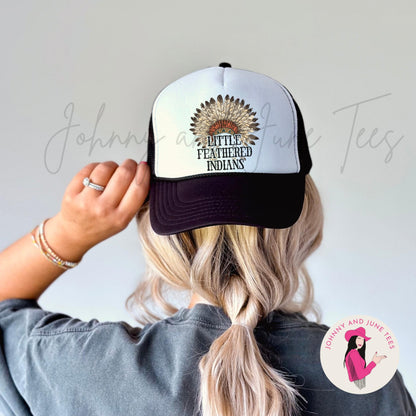 Little Feathered Indians Trucker Hat, Tyler Childers Retro Trucker Cap