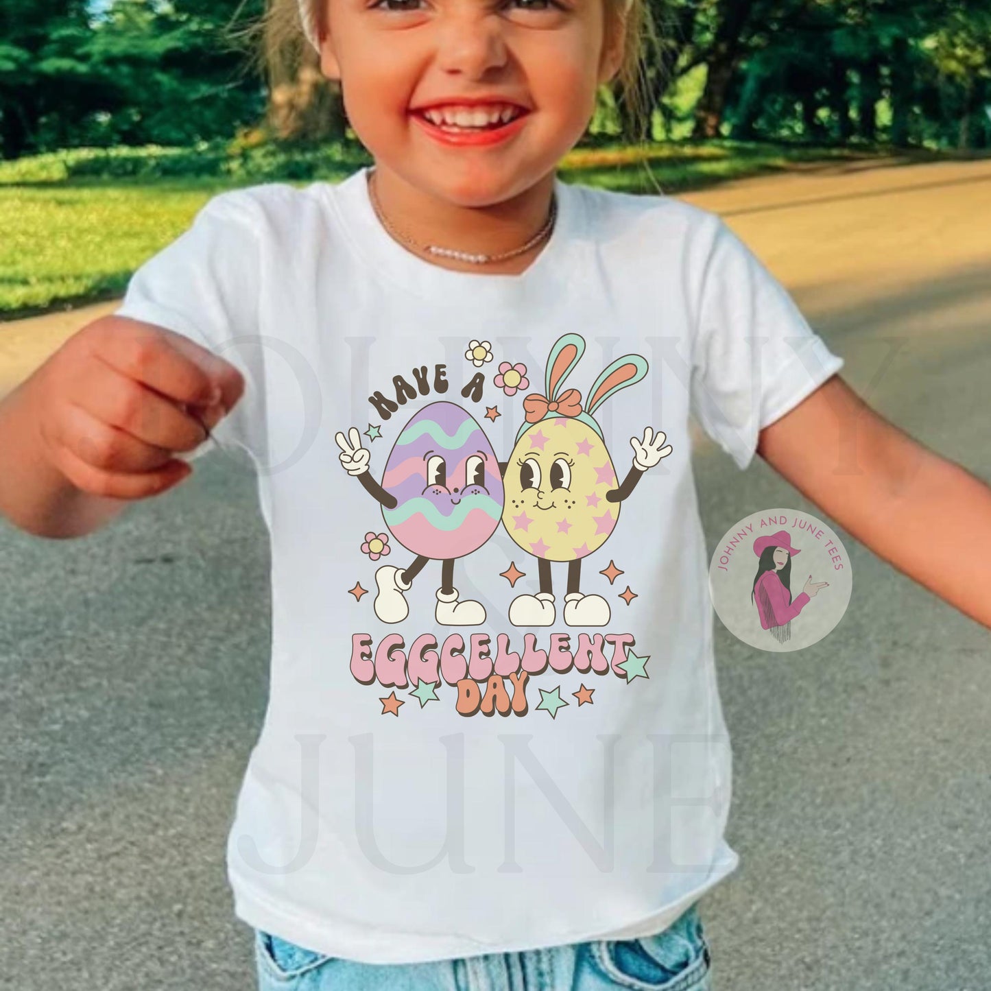 Have an Eggcellent Day Positivity Easter Shirt
