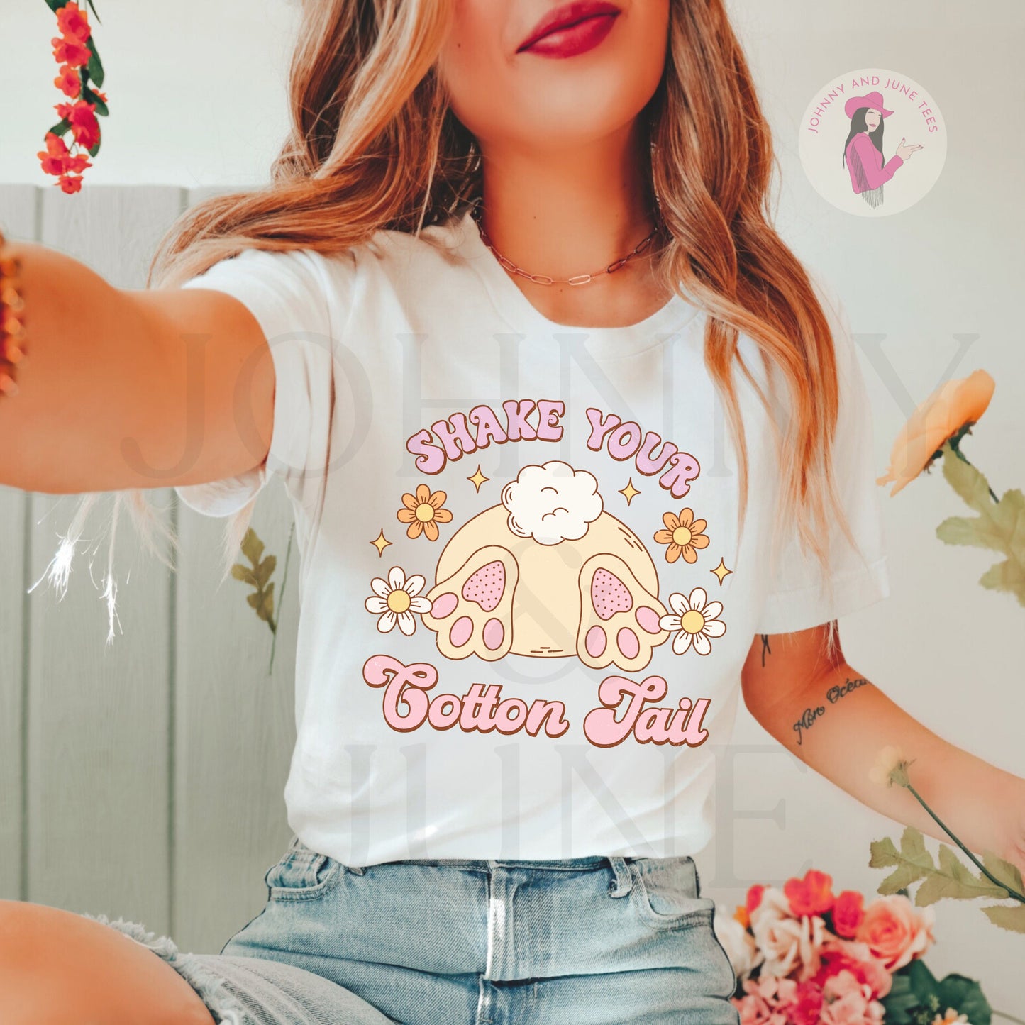 Shake Your Cotton Tail Easter Shirt
