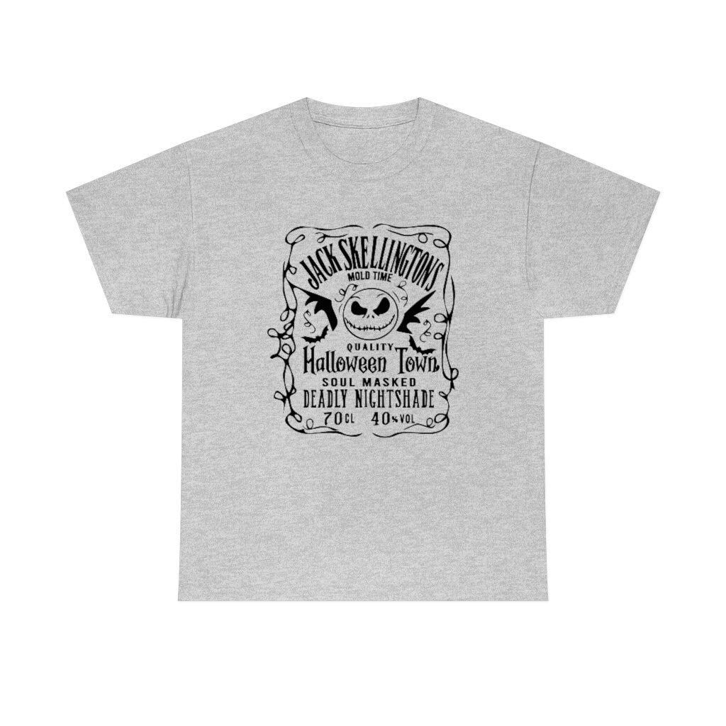 Jack Skellington Halloweentown Shirt, Night Shade Shirt, Halloween Shirt, Nightmare Before Christmas Shirt, Plus Size Tee