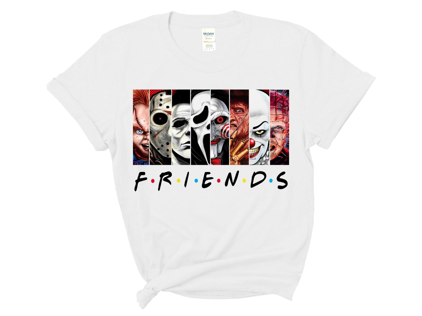 Friends Halloween Horror Movie Shirt